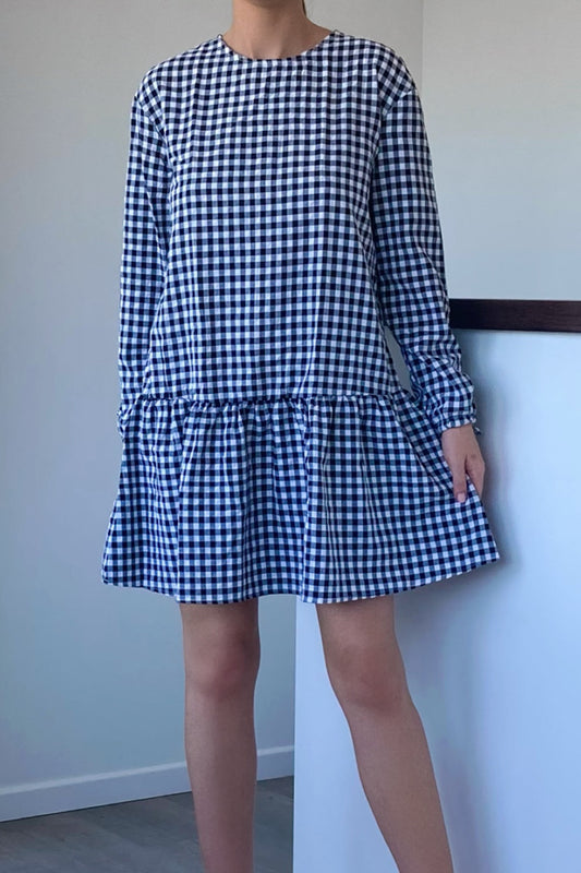 Hanna Gingham Dress