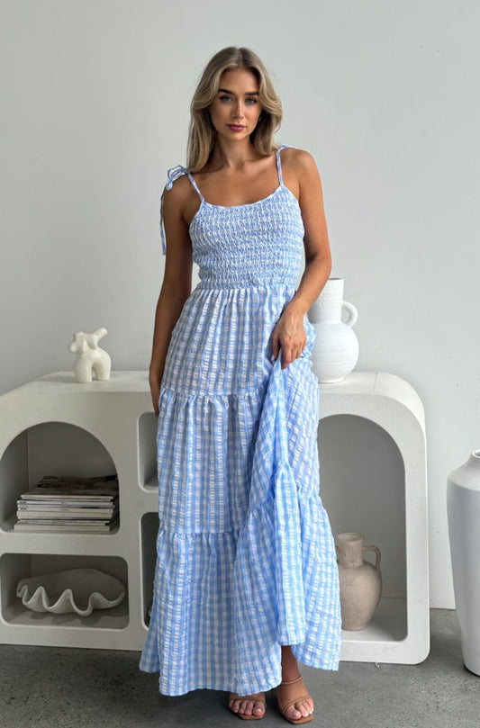 Madison Gingham Dress