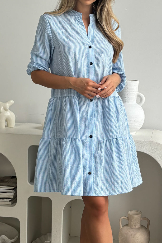 Cristal Gingham Dress