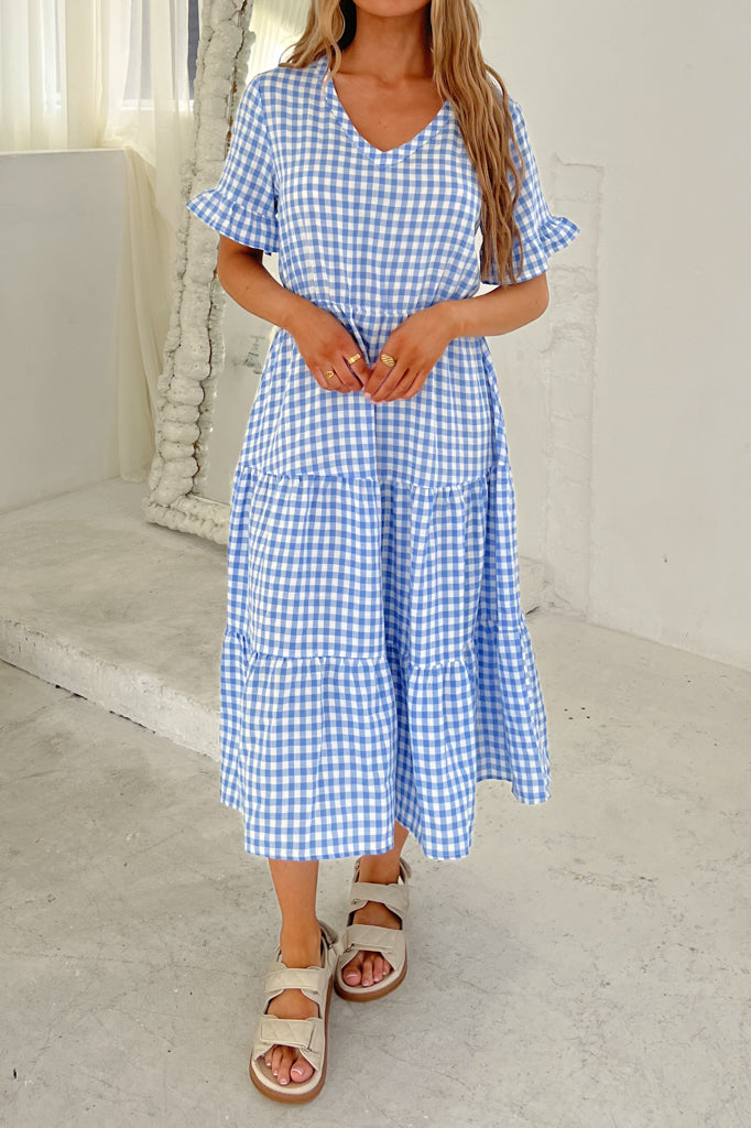 Nessia Gingham Dress