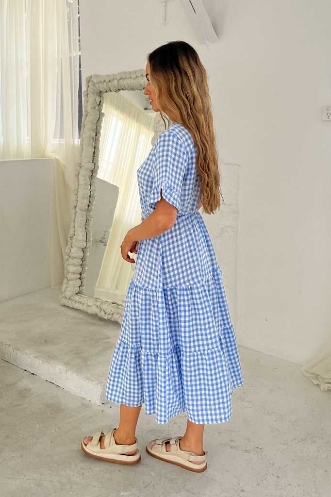 Nessia Gingham Dress