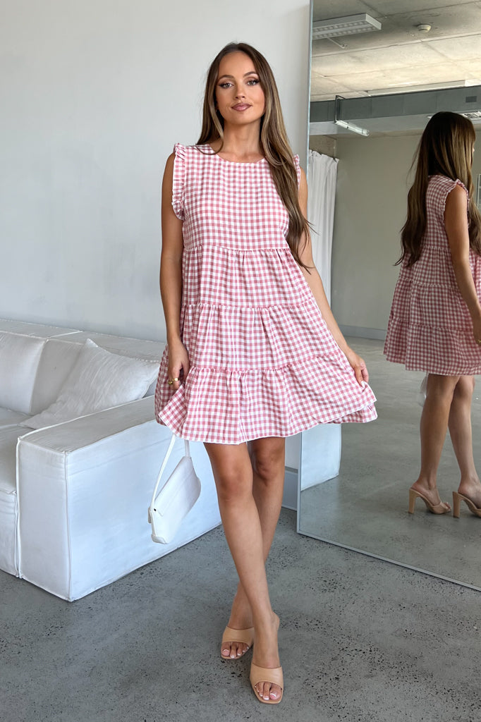 Tessa Gingham Dress