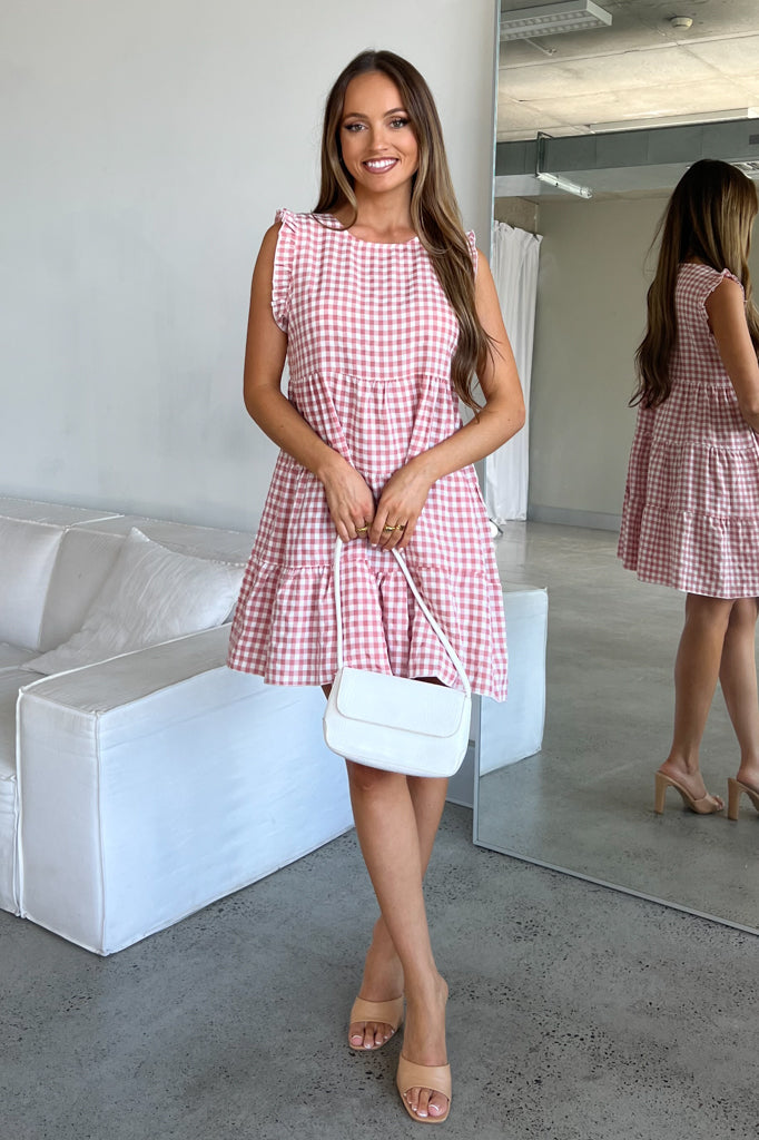 Tessa Gingham Dress