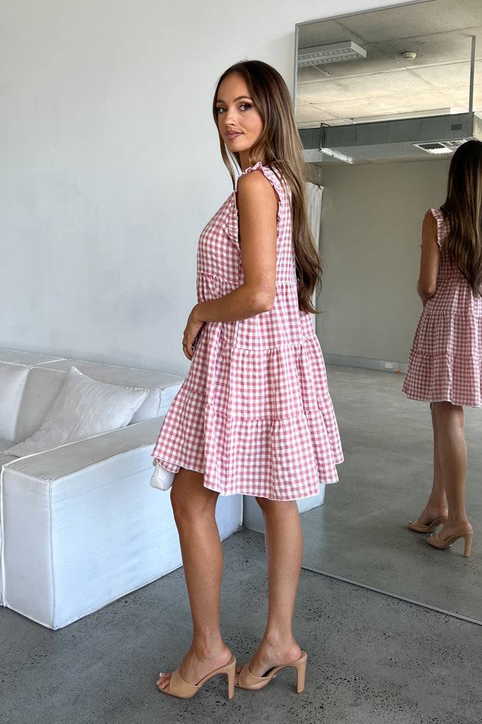 Tessa Gingham Dress