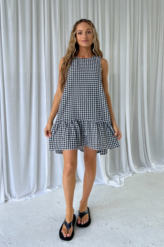 Mina Gingham Dress