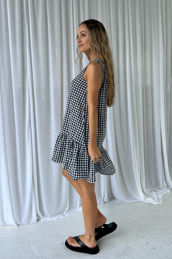 Mina Gingham Dress