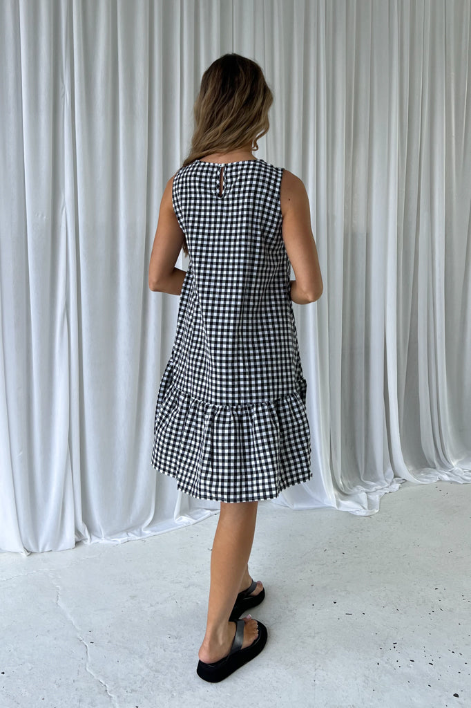 Mina Gingham Dress